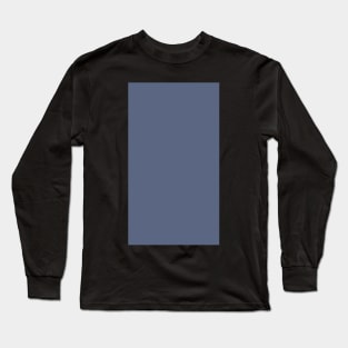 Steel Blue Long Sleeve T-Shirt